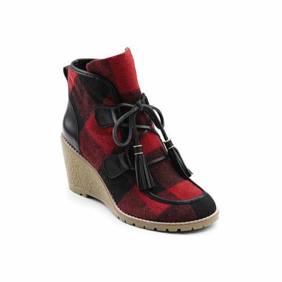 BASS  Teresa  Plaid Wedge  from: Nordstrom - Picture 5 of 8